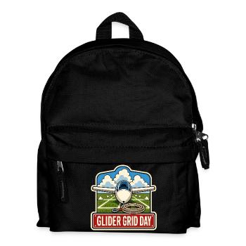 GLIDER GRID DAY - Kids' Backpack - black - Front
