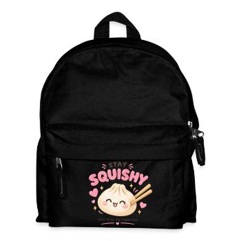 stay squishy - little bites. big happines - Kids' Backpack - black - Front