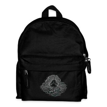 Finnisches Wassergeist-T-Shirt | Finnische Folklore - Kinder Rucksack - Schwarz - Vorne