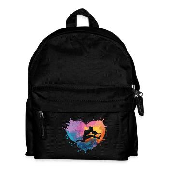 Hobby Horsing Coeur - Sac à dos Enfant - noir - Devant
