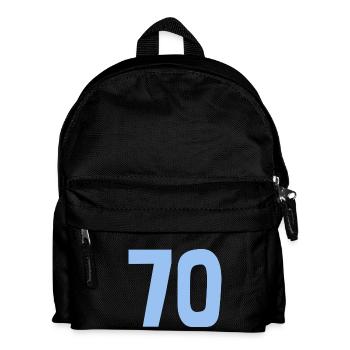 70. 70 ANS. 70e ANNIVERSAIRE. ANNIVERSAIRE 70 ANS. - Sac à dos Enfant - noir - Devant
