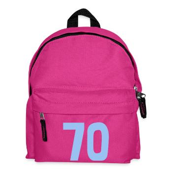70. 70 JAHRE. 70-JÄHRIGES JUBILÄUM. 70-JÄHRIGES JUBILÄUM. - Kinder Rucksack - Fuchsia - Vorne
