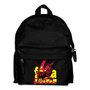 Feria 2 - Kinder Rucksack - Schwarz - Vorne