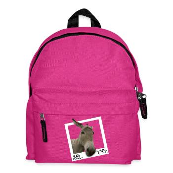 Selfie - Sel Vieh - Kinder Rucksack - Fuchsia - Vorne