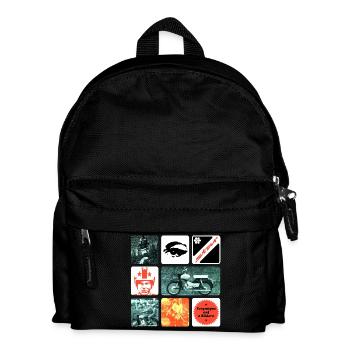 Simson Star Moped - Kids' Backpack - black - Front
