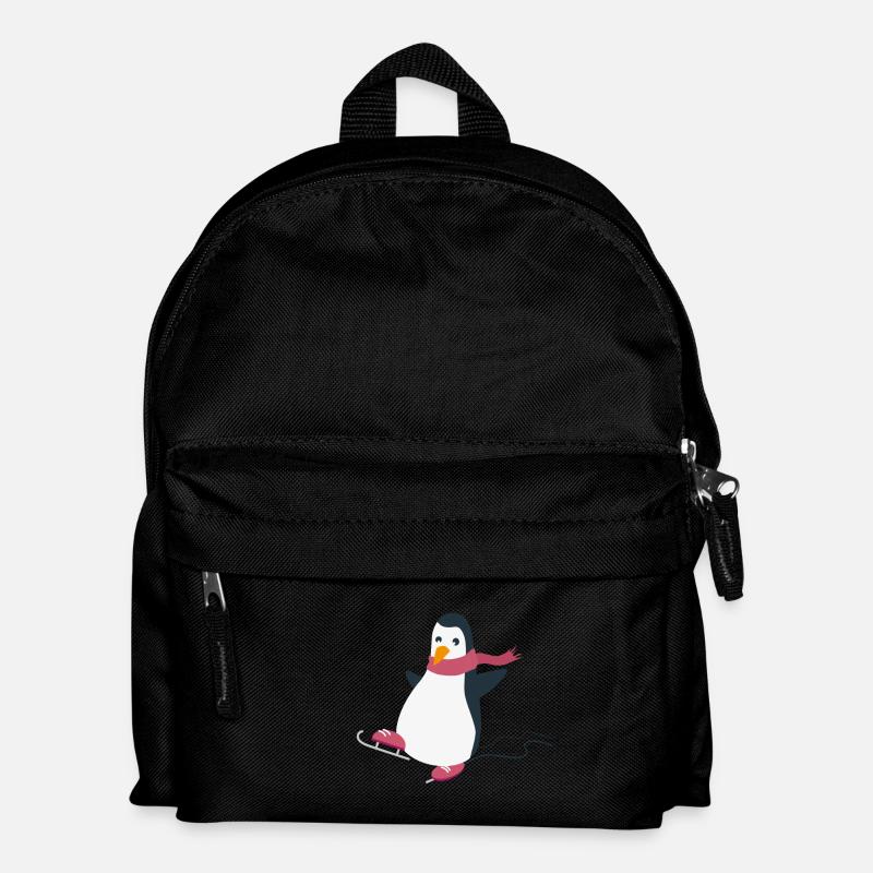 Pinguin - Kinder Rucksack - Schwarz