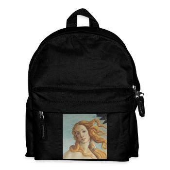 Die Geburt der Venus von Botticelli (Ausschnitt) - Kinder Rucksack - Schwarz - Vorne