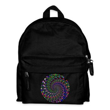 Dinge - Kinder Rucksack - Schwarz - Vorne