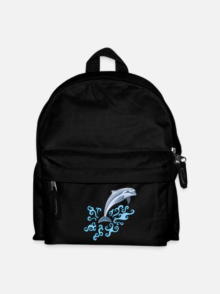 Dauphin - Kinder Rucksack - Schwarz