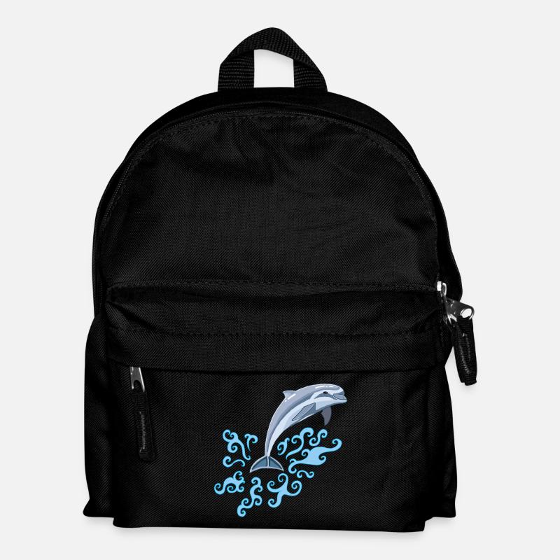 Dauphin - Kinder Rucksack - Schwarz