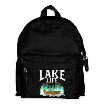 LAKE LIFE - Kids' Backpack - black - Front
