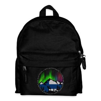Northern Lights Experience Design - Kids' Backpack - black - Front