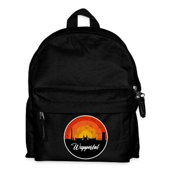Wuppertal Skyline Écriture - Sac à dos Enfant - noir - Devant