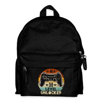 Dreißig entsperrter Retro-Controller - Kinder Rucksack - Schwarz - Vorne