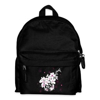 Cherry Blossom Sakura Spring - Kids' Backpack - black - Front
