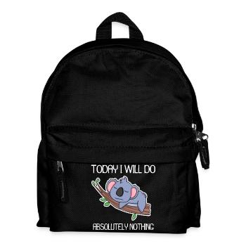 Funny saying, funny sayings - Kids' Backpack - black - Front