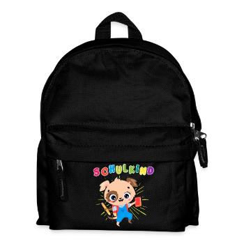 Schulkind - Einschulung 2023 - Für den Schulbeginn - Kinder Rucksack - Schwarz - Vorne