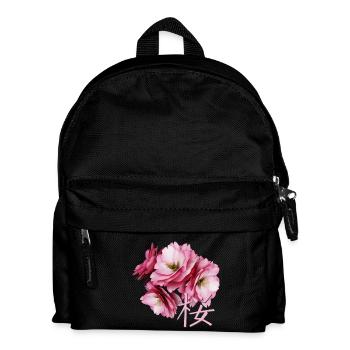 Cherry Blossom - Kids' Backpack - black - Front