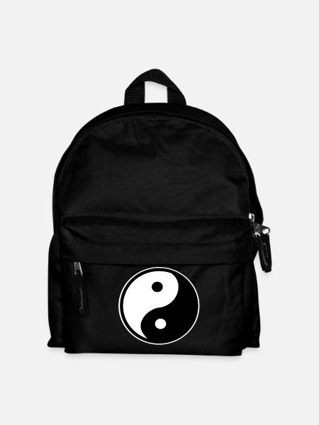 Ying Yang - Kinder Rucksack - Schwarz