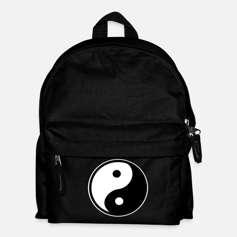 Ying Yang - Kinder Rucksack - Schwarz