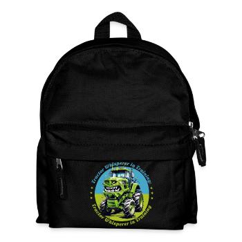 Traktorflüsterer in der Ausbildung - Kinder Rucksack - Schwarz - Vorne