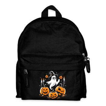 Halloween-Geist - Kinder Rucksack - Schwarz - Vorne