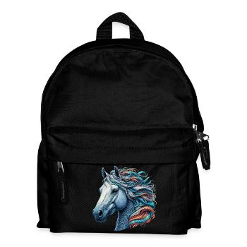 Horse - Kids' Backpack - black - Front