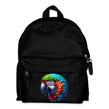 Perroquet - Sac à dos Enfant - noir - Devant