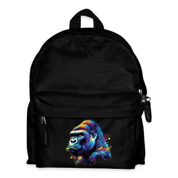Gorilla - Kids' Backpack - black - Front