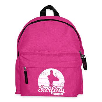 Surfer Mutter - Kinder Rucksack - Fuchsia - Vorne