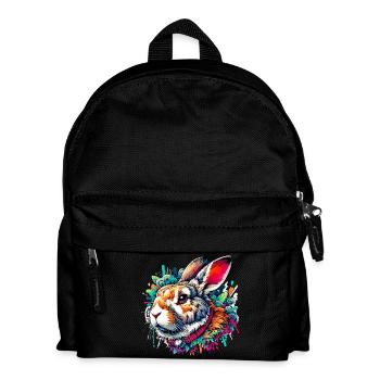 Rabbit - Kids' Backpack - black - Front