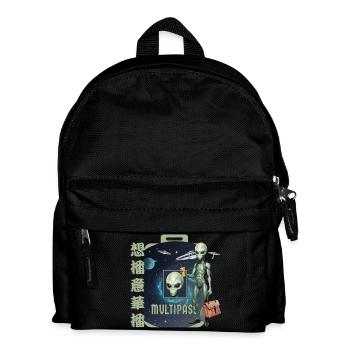 Voyage extraterrestre - Sac à dos Enfant - noir - Devant