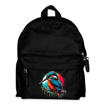 Martin-pêcheur - Sac à dos Enfant - noir - Devant