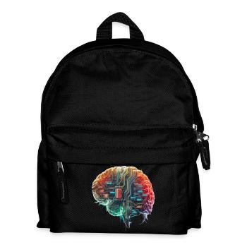 Cerveau électronique - Sac à dos Enfant - noir - Devant