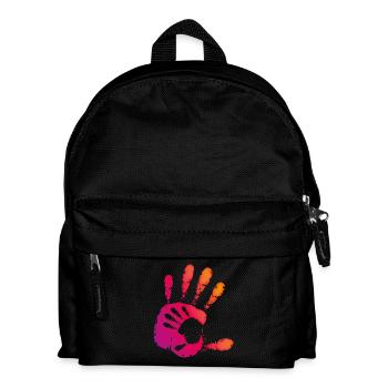 ZEIGER - SONNENUNTERGANG - Kinder Rucksack - Schwarz - Vorne