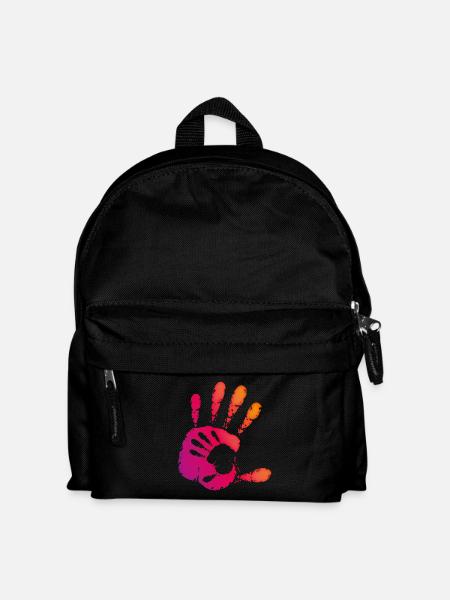 HANDS - SUNSET - Kids' Backpack - black