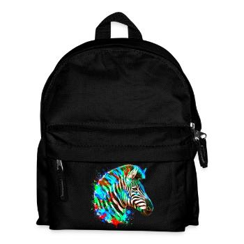 Zèbre - Sac à dos Enfant - noir - Devant