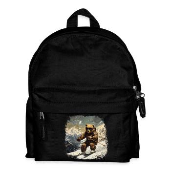 Ski d’ours - Sac à dos Enfant - noir - Devant