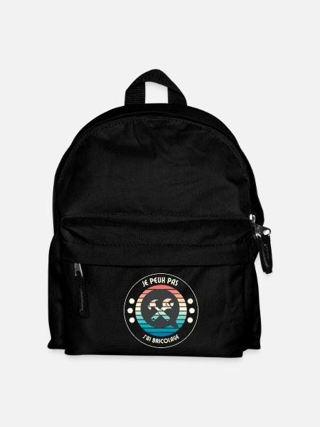 Ich kann nicht DIY - Kinder Rucksack - Schwarz
