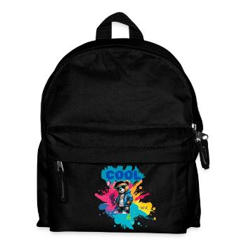 Nounours COOL - Sac à dos Enfant - noir - Devant