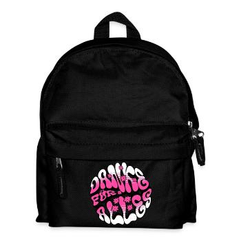 Danke für alles - Kinder Rucksack - Schwarz - Vorne