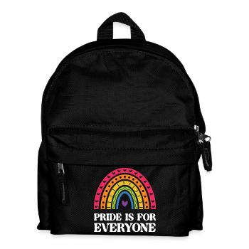 LGBT Pride Month - Pride ist für alle da - Kinder Rucksack - Schwarz - Vorne