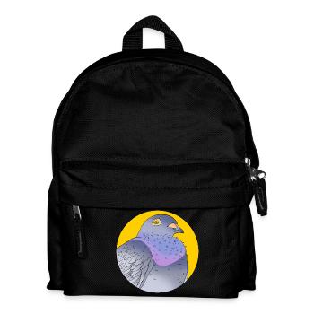 Pigeon Race Pigeon Pigeons - Kids' Backpack - black - Front