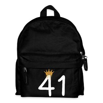 Royal graffiti number 41 - Kids' Backpack - black - Front