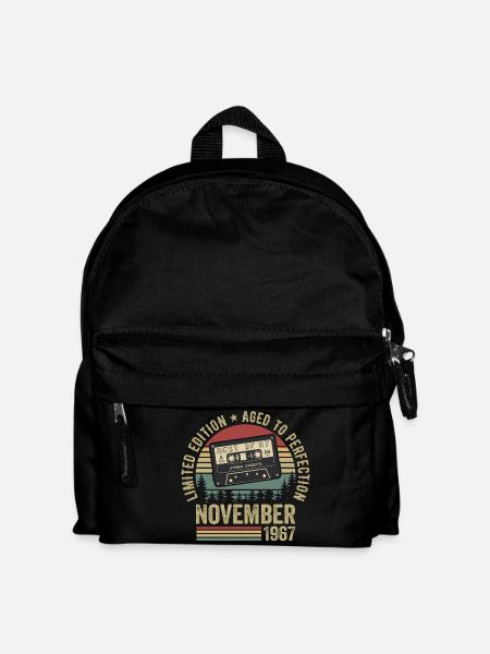 November 1967 - Kinder Rucksack - Schwarz