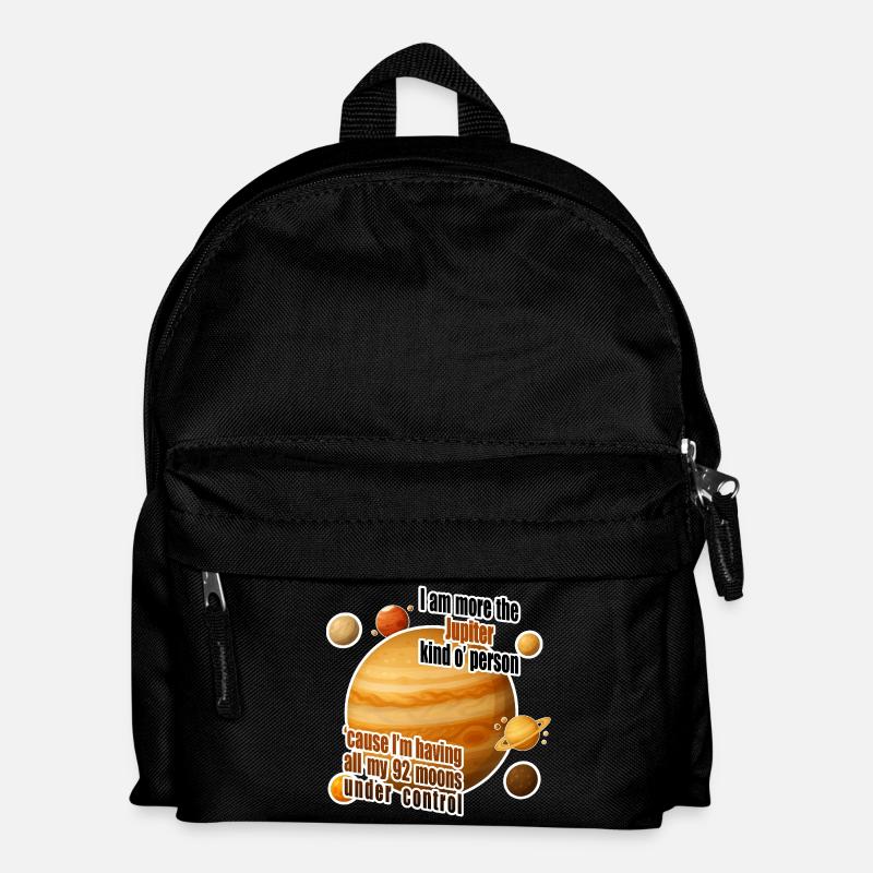 Je suis plus du genre Jupiter - Sac à dos Enfant - noir