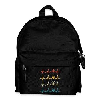 Soudeur Battement de cœur soudage - Sac à dos Enfant - noir - Devant