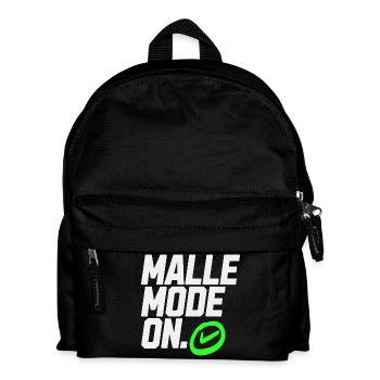 Mallemodus On – Graphique avec coche verte - Sac à dos Enfant - noir - Devant