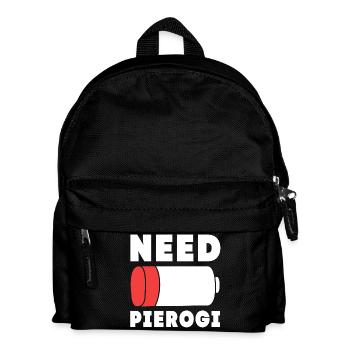 Pologne Polonais Pierogi - Sac à dos Enfant - noir - Devant