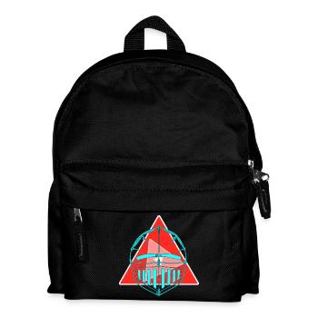 Neon Helmet - Kids' Backpack - black - Front